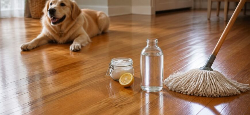 Natural Hardwood Floor Cleaners for Pets