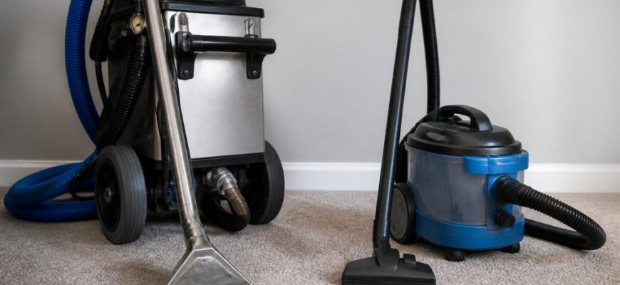 Professional Carpet Cleaning vs Rental Machines