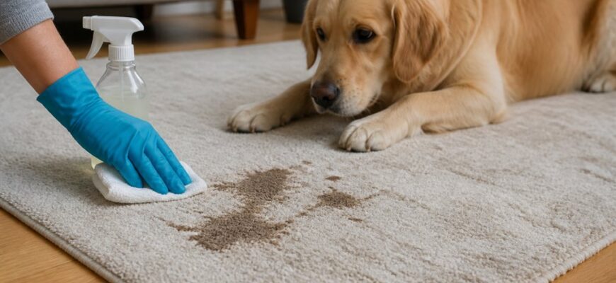 How to Remove Pet Stains from Area Rugs: A 2026 Guide