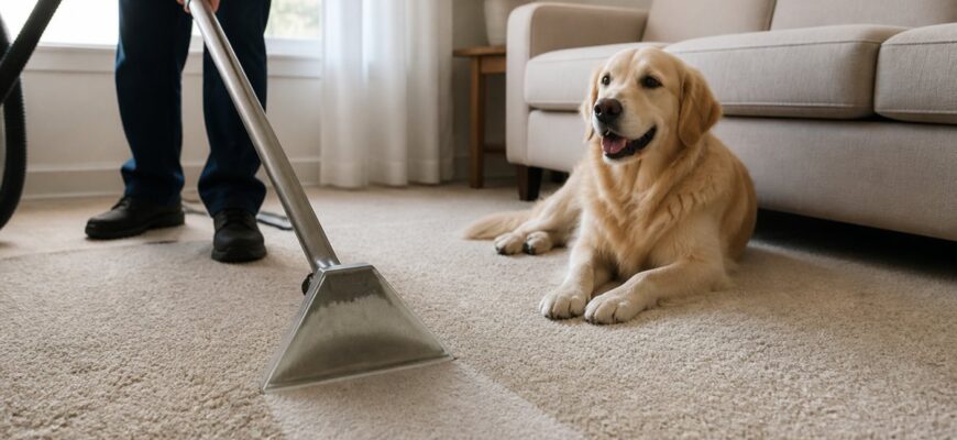 Safe Carpet Cleaning for Sensitive Pets